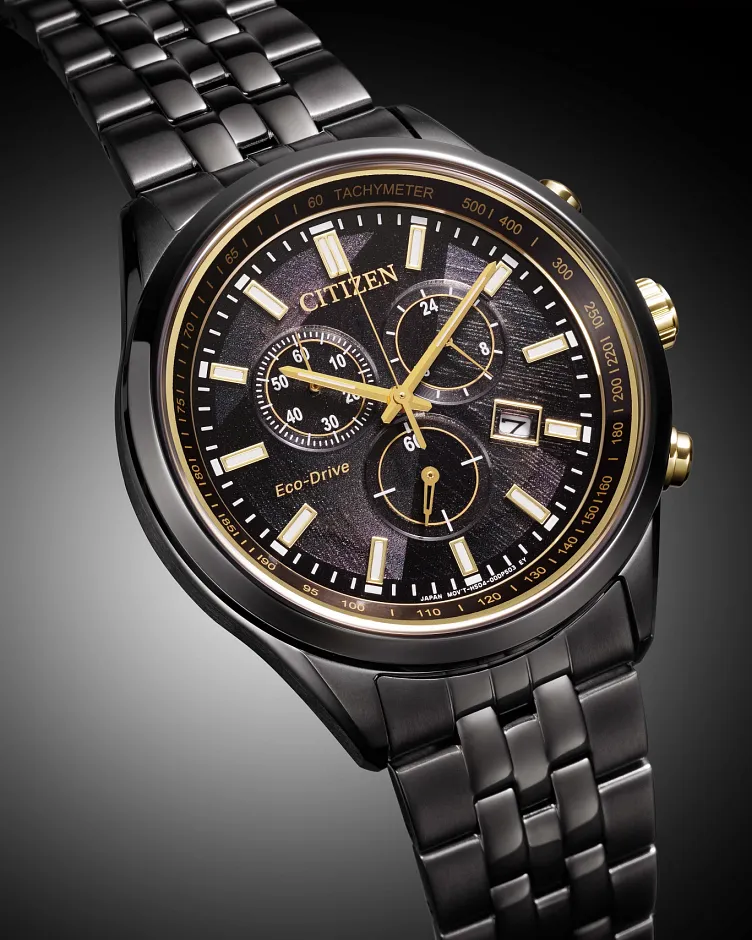 Classic LIGHT in BLACK Black Dial Stainless Steel Bracelet AT2576 Classic LIGHT in BLACK Black Dial Stainless Steel Bracelet AT2576